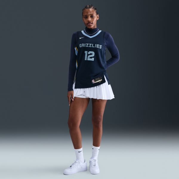 Nike Nba Memphis Grizzlies Ja Morant Icon Edition Dri FIT Swingman Jersey - View 6