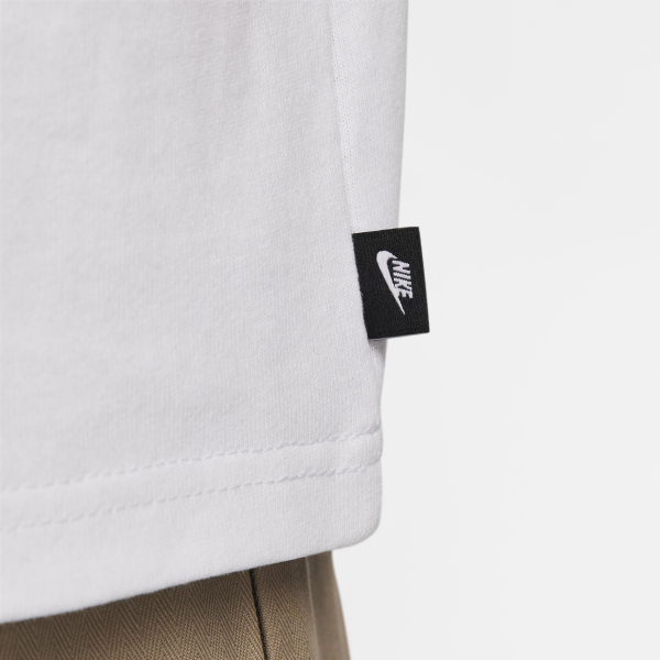 Nike Sportswear T Shirt Asia Version Men's White - View 5