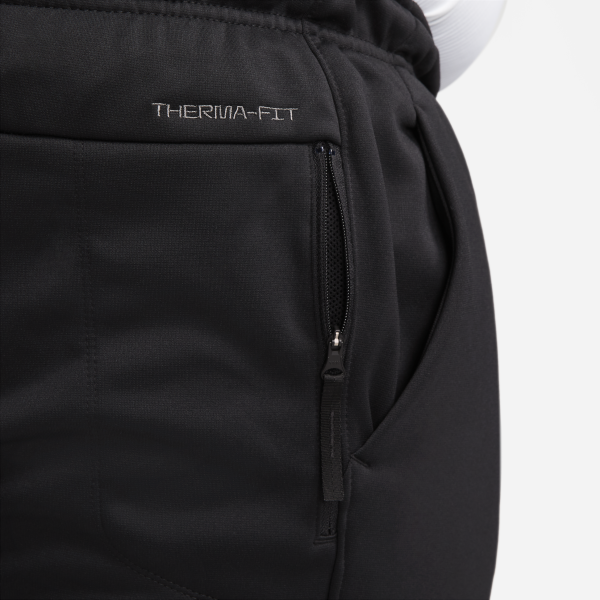 Nike Therma FIT Knitted Sweatpants Men's Black - View 11