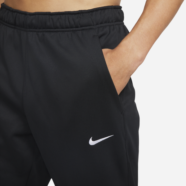 Nike Therma FIT Knitted Sweatpants Men's Black - View 3