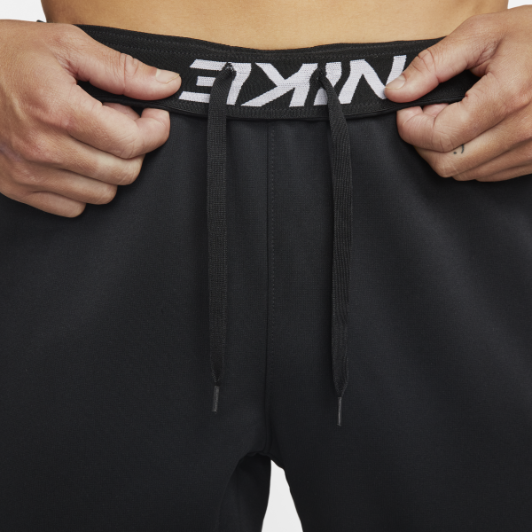 Nike Therma FIT Knitted Sweatpants Men's Black - View 4