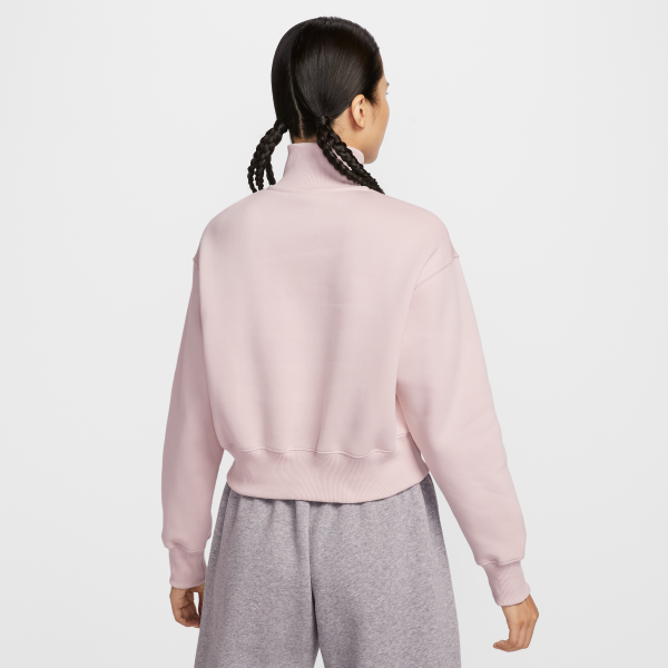 Nike Sportswear Phoenix Fleece PHNX FLC QZ CROP Sweatshirt Women's - View 2