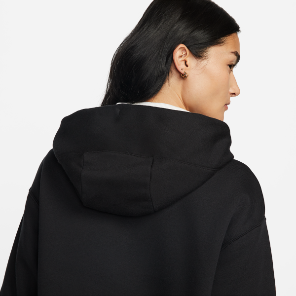 Nike embroidered-logo cotton hoodie - View 4