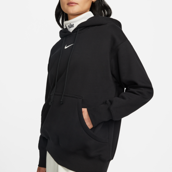 Nike embroidered-logo cotton hoodie - View 6