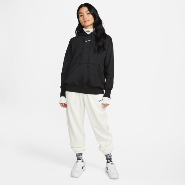 Nike embroidered-logo cotton hoodie - View 9