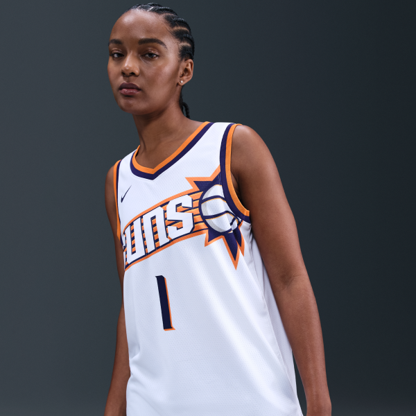 Nike Devin Booker Phoenix Suns 2023/24 Association Edition Men's Nike Dri-FIT Nba Swingman Jersey - View 2