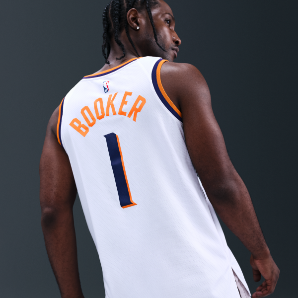 Nike Devin Booker Phoenix Suns 2023/24 Association Edition Men's Nike Dri-FIT Nba Swingman Jersey - View 5