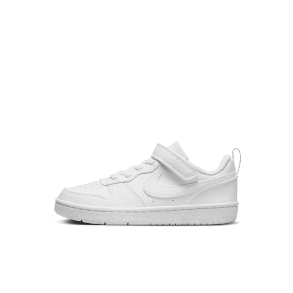 Nike Court Borough Low Recraft PS 'Triple White' - View 1