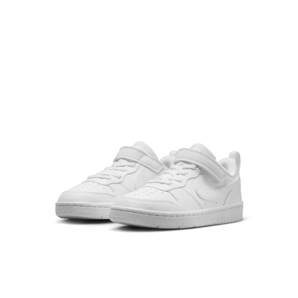 Nike Court Borough Low Recraft PS 'Triple White' - View 5