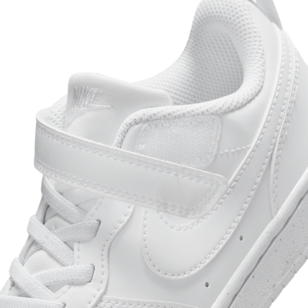 Nike Court Borough Low Recraft PS 'Triple White' - View 9