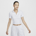 Nike T Shirts White Lapel