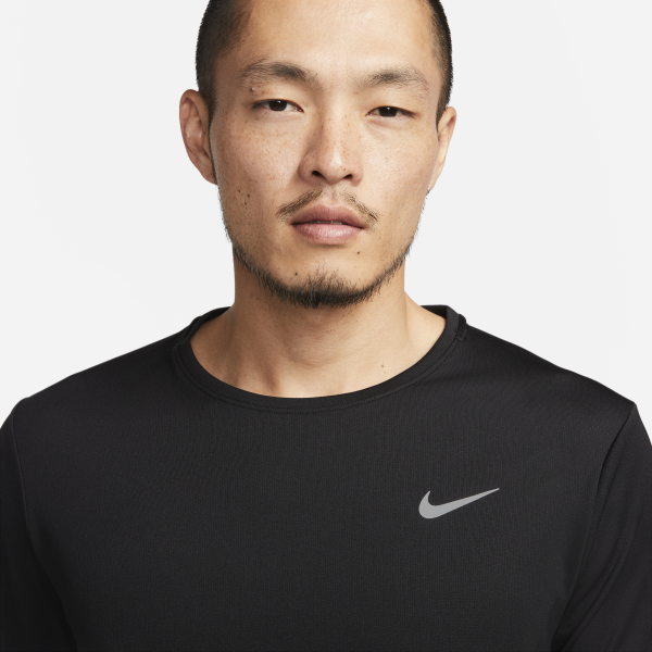 Nike DRI FIT UV MILER T Shirt Men's Black - View 3