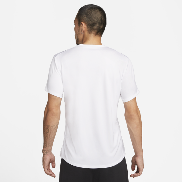 Nike DRI FIT UV MILER T Shirt Men's White - View 2