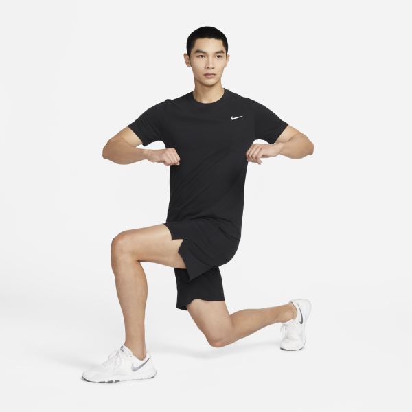 Nike Dri Fit Casual Shorts Men's Black Thin - View 9