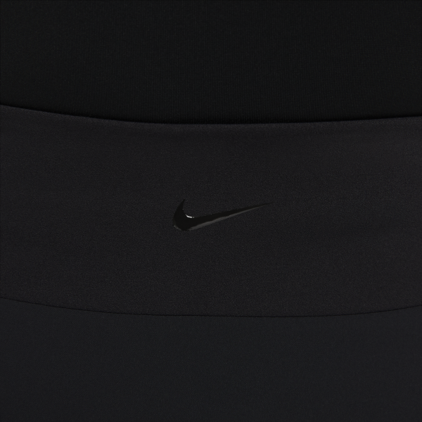 Nike Knitted Sweatpants Women's Black Moderate Slim Fit Pants - View 4