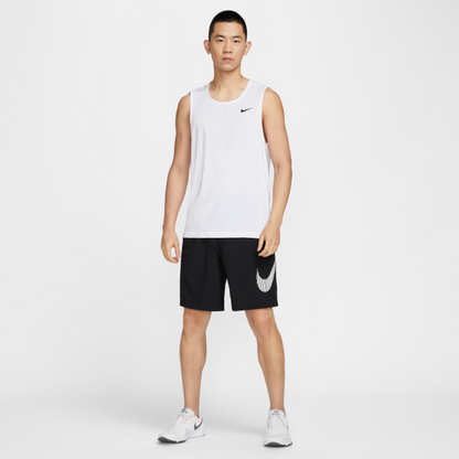 Nike Dri Fit Tank Top Men's White - View 6
