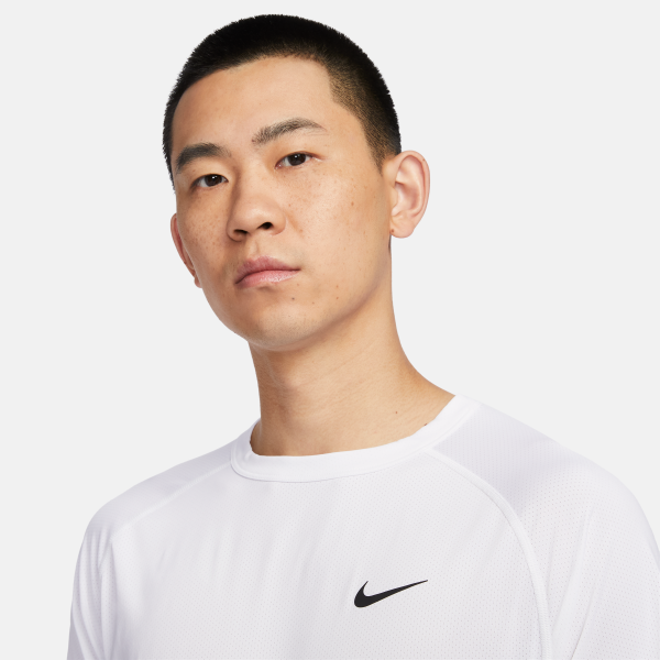 Nike Dri Fit T Shirt Men's White - View 3