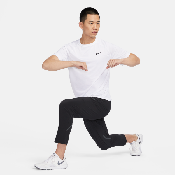 Nike Dri Fit T Shirt Men's White - View 6