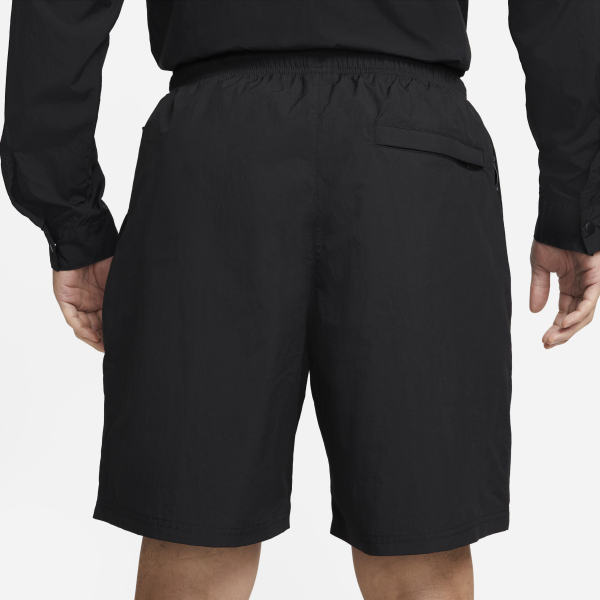 Nike Solo Swoosh Casual Shorts Men's Black - View 3