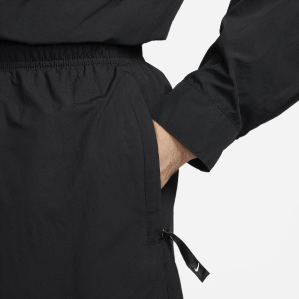Nike Solo Swoosh Casual Shorts Men's Black - View 4