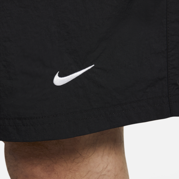 Nike Solo Swoosh Casual Shorts Men's Black - View 6