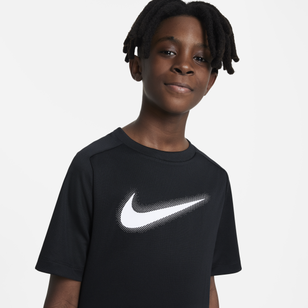 Nike Kids T Shirts Crew Neck Moderate - View 3