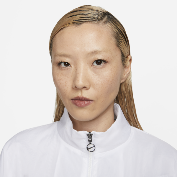 Nike Sportswear Essential Women's Woven Jacket White - View 5