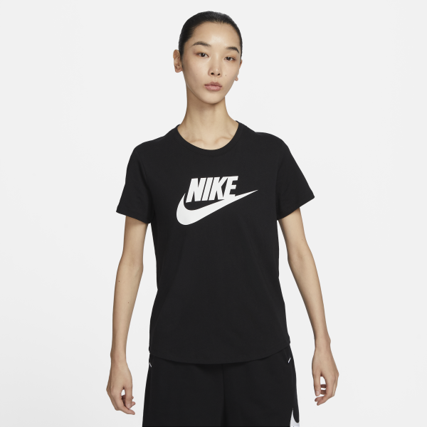 Nike Sportswear Essentials Women's Logo T-Shirt Black - View 1