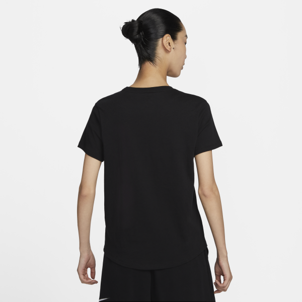 Nike Sportswear Essentials Women's Logo T-Shirt Black - View 2