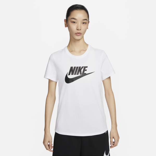 Nike Sportswear Essentials Women's Logo T-Shirt White - View 1