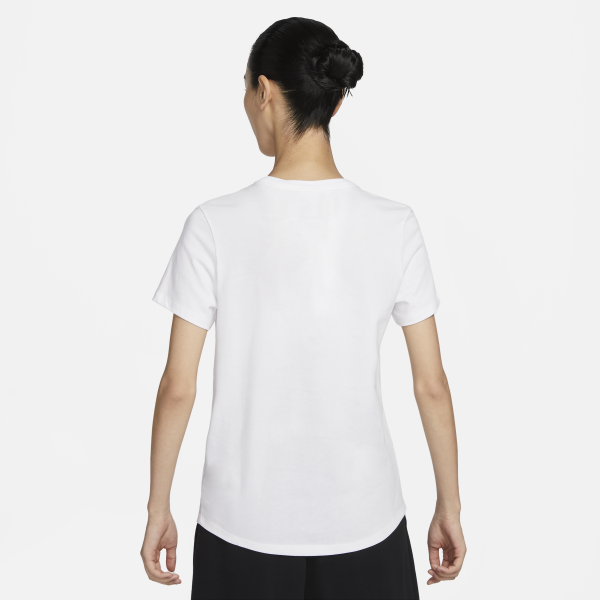 Nike Sportswear Essentials Women's Logo T-Shirt White - View 2