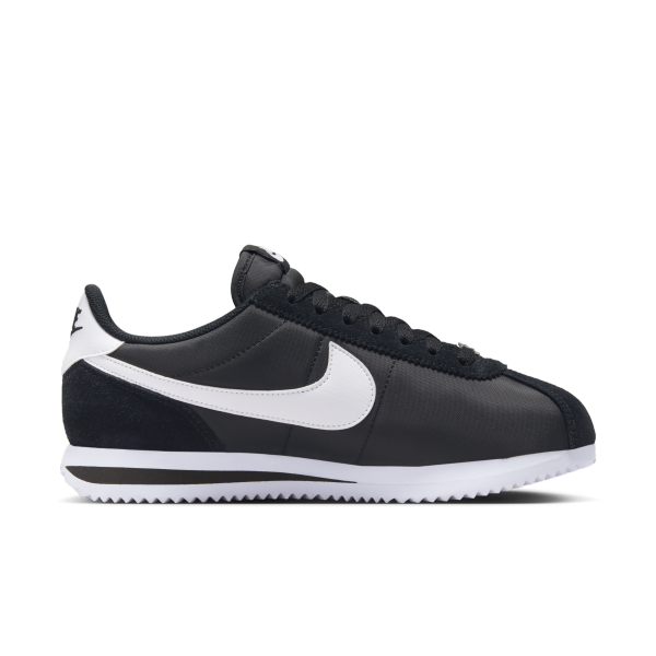 Nike Cortez Nylon Black White — Rescued #1