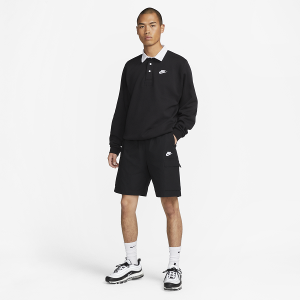 Nike Casual Shorts Men's Black Moderate - View 8