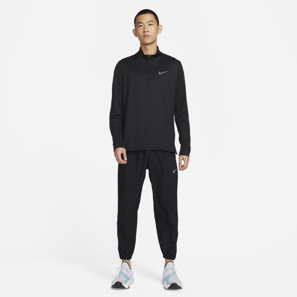 Nike Dri Fit Knitted Sweatpants Men's Black - View 6