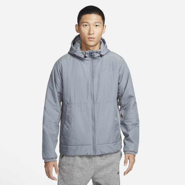Nike Therma FIT Jacket Men's Smoke Gray - View 1