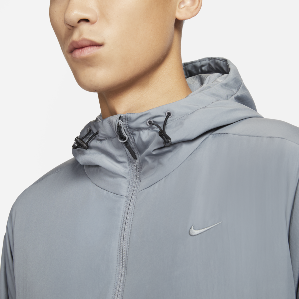 Nike Therma FIT Jacket Men's Smoke Gray - View 3