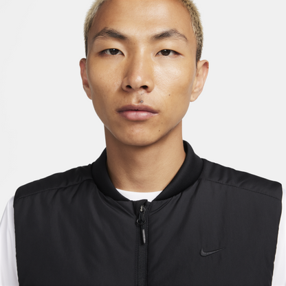 Nike Therma Vests Men's Black Baseball Collar Moderate Other - View 3