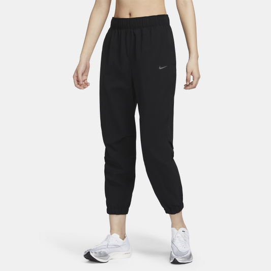 Nike Dry Fit Fast Women's Mid Rise 7/8 Warm Up Running Pants Black - View 1