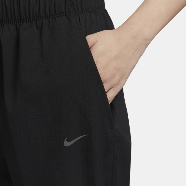 Nike Dry Fit Fast Women's Mid Rise 7/8 Warm Up Running Pants Black - View 4