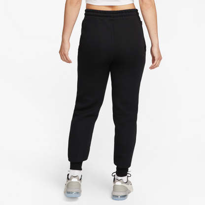 Nike Sportswear Tech Fleece Women's Mid Rise Joggers Black - View 2