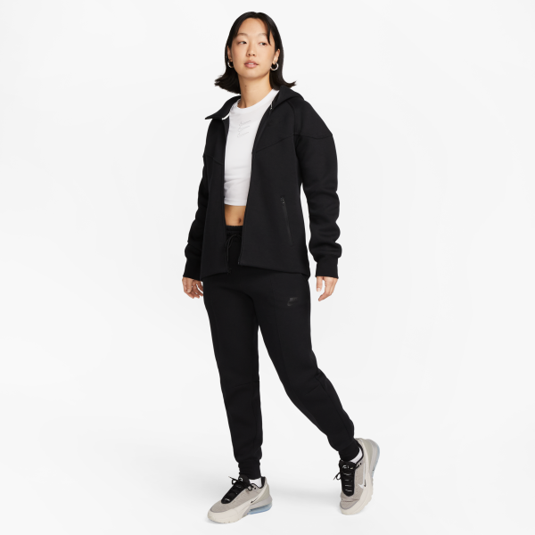 Nike Sportswear Tech Fleece Women's Mid Rise Joggers Black - View 8