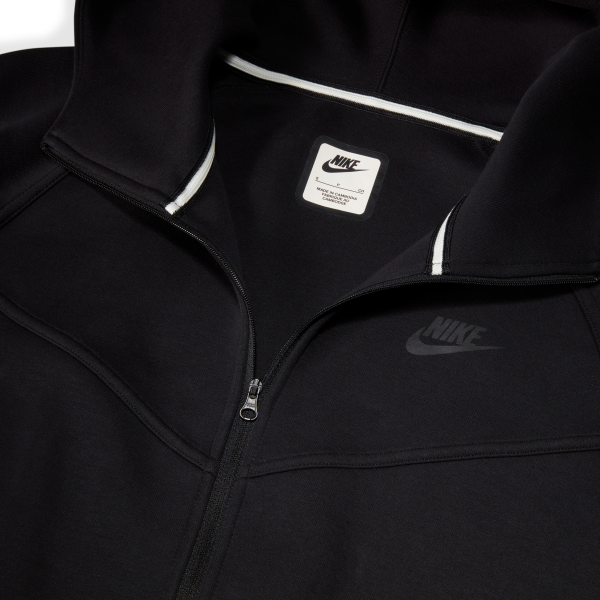 Nike WINDRUNNER Sportswear Tech Fleece Jacket Women's Black - View 8