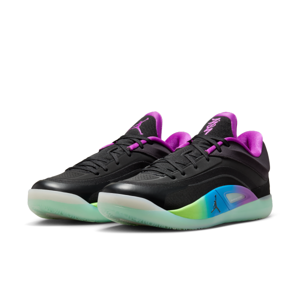 Jordan Zion 4 Low top Basketball Shoes Men's Black - View 5