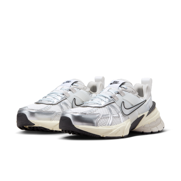 Nike V2K Run Summit White Metallic Silver Women's - View 6