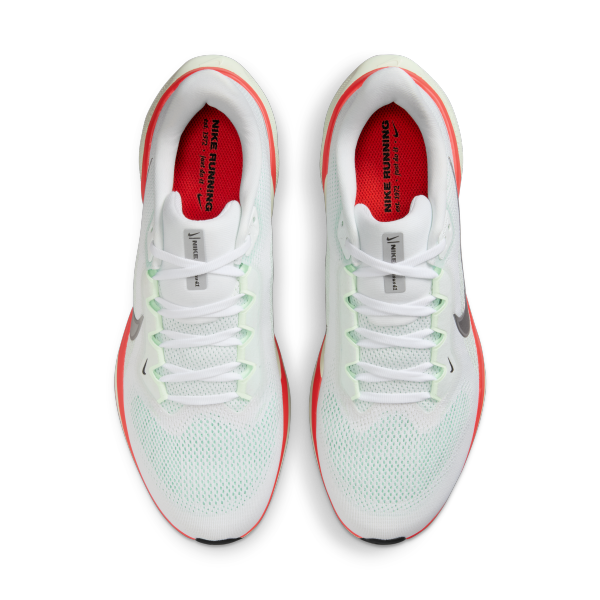 Nike Air Zoom Pegasus 41 White Barely Green Bright Crimson Metallic Silver - View 4