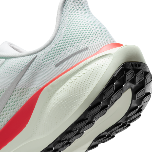 Nike Air Zoom Pegasus 41 White Barely Green Bright Crimson Metallic Silver - View 8