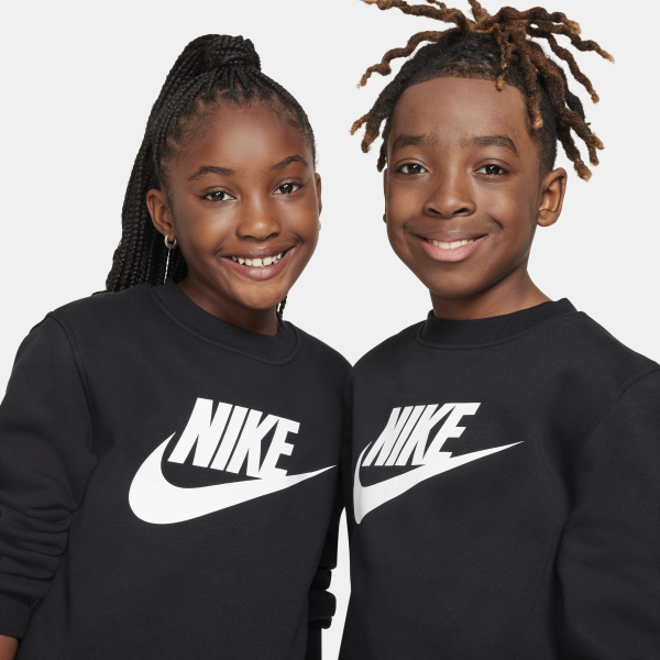 Nike Sweatshirt Sportswear Club Fleece Black Kids' - View 3