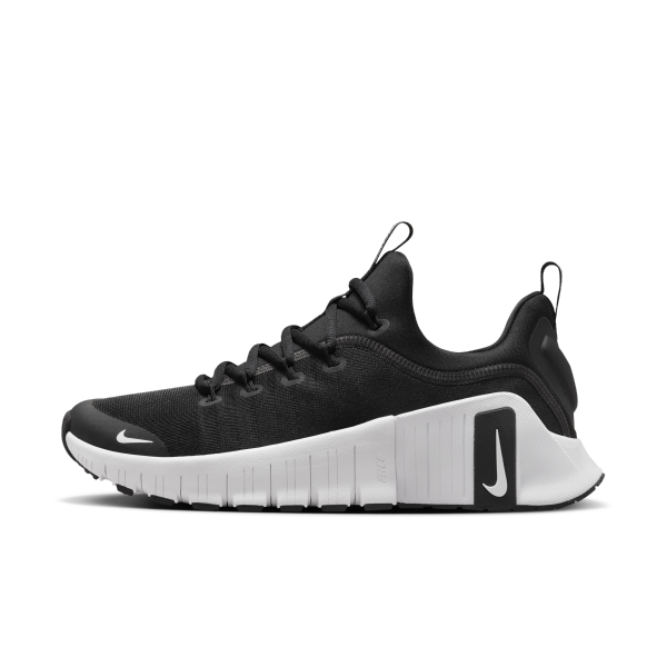 Nike Free Metcon 6 Black White Women's - View 1