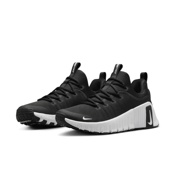 Nike Free Metcon 6 Black White Women's - View 5