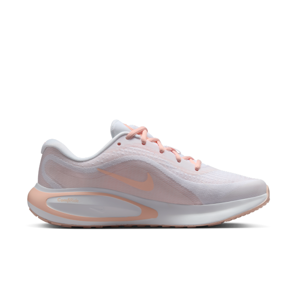 Nike Journey Run White Washed Coral Women's - View 3
